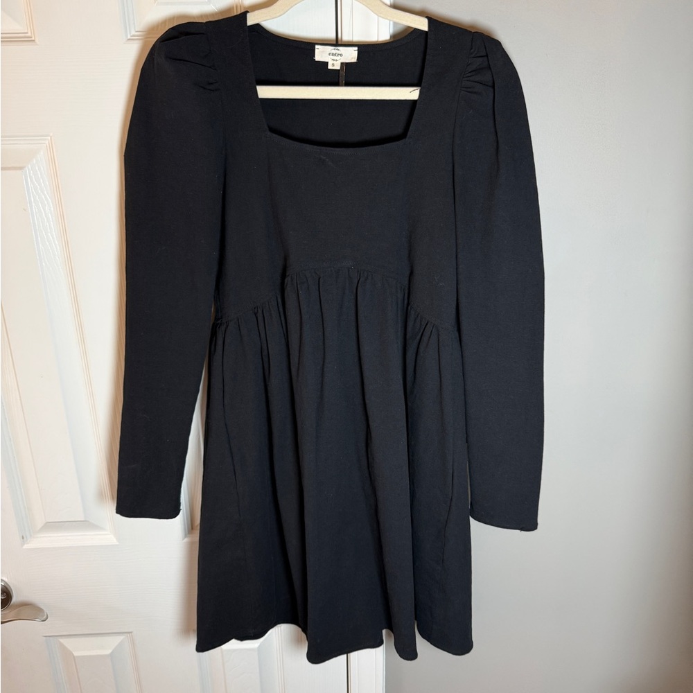Entro Black Mini Dress